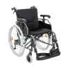 Aluminum Lightweight Manual Wheelchair with Adjustable Armrests