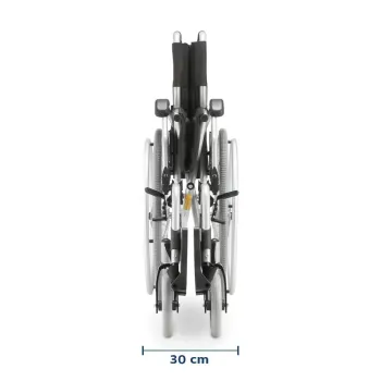 Aluminum Lightweight Manual Wheelchair with Adjustable Armrests
