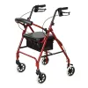 Lightweight Aluminum Folding Rollator Walker with Wheels