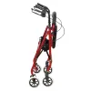 Lightweight Aluminum Folding Rollator Walker with Wheels