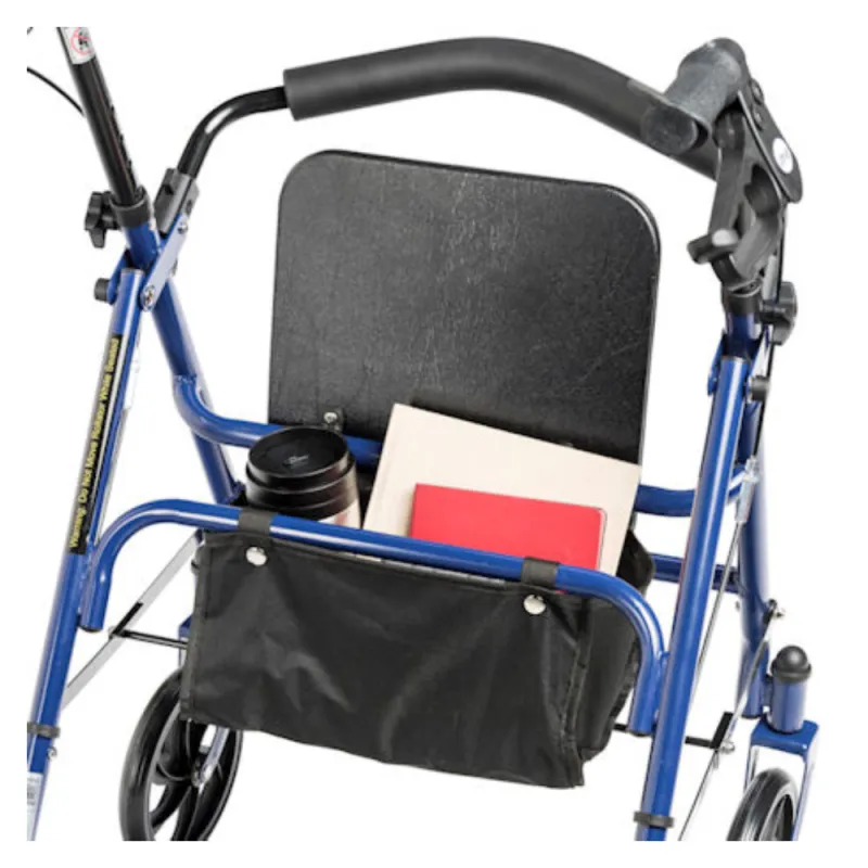 Lightweight Aluminum Folding Rollator Walker with Wheels